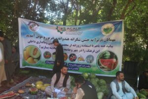 جشن زیر نام«شکرانه هندوانه و خربوزه» در هرات برگزار شد