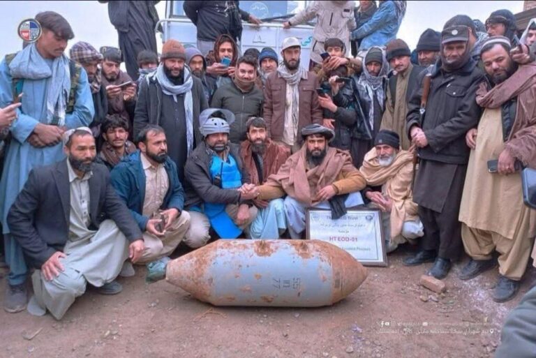 بمب ۵۰۰ کیلویی در هرات کشف و خنثی شد